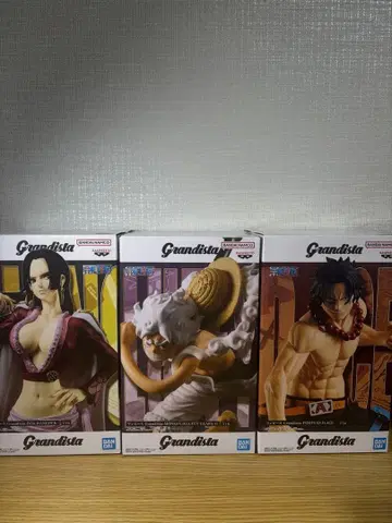 Grandista 원피스 루피, 에이스, 핸콕 3종 세트