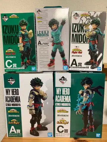 나의 히어로 아카데미아 미도리야 이즈쿠 피규어 5체 세트