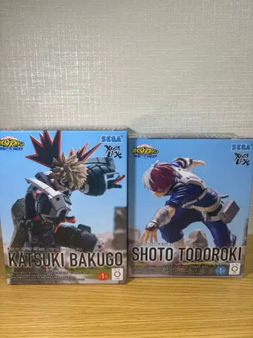 나의 히어로 아카데미아 피규어 바쿠고, 토도로키 2체 세트