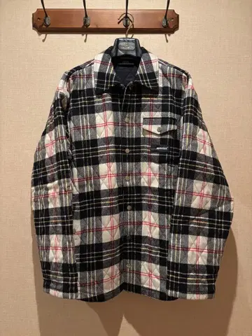 [ 미사용 새상품 ] Egonlab 에곤라보 퀼팅 셔츠 자켓