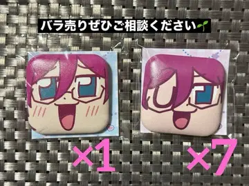 앙스타 사에구사 이바라 캔뱃지 부쿠부 모에가오 캔뱃지