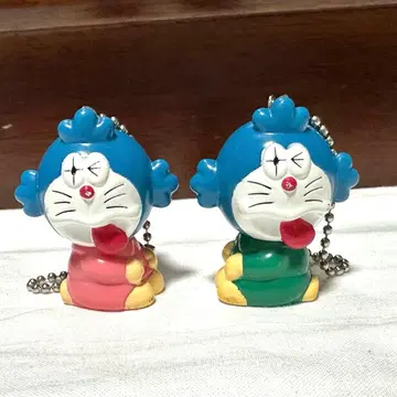 헤이세이 레트로 도라에몽 사자에몽 키링 당시 물품 굿즈