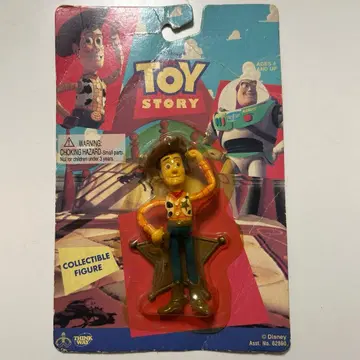 [ 미개봉 ] 토이 스토리 우디 피규어 Thinkway 레트로
