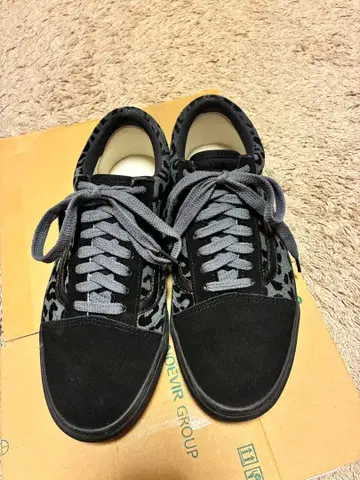 vans 스니커즈 레오파드