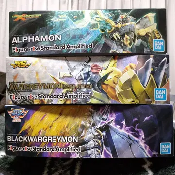 디지몬 Figure-rise Standard Amplified 3체 세트