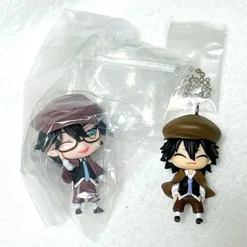 문호 스트레이독스 문스토 에도가와 란포 피규어 마스코트 키링