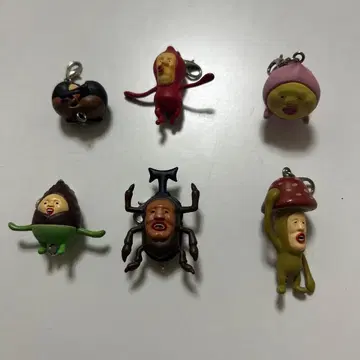 코비토즈칸 연결 마스코트 6개 세트