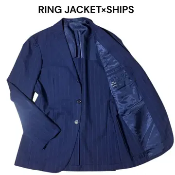 [ 새상품급 ] 링자켓 x SHIPS 네이비 자켓 46 고급 라인