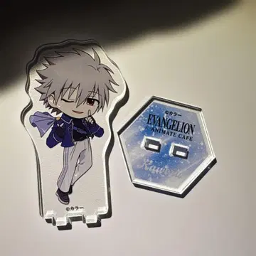 에반게리온 에바 애니메이트 카페 나기사 카오루 아크릴 스탠드