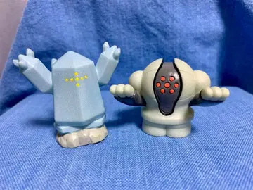 [레어] 포켓몬 키즈 손가락 인형 레지아이스와 레지스틸 키라키라 펄 가공