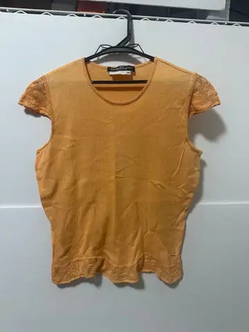 Salvatore Ferragamo 오렌지 반팔 T셔츠 M