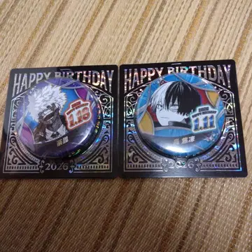 히로아카 다비 토도로키 쇼토 생일 캔뱃지 2026