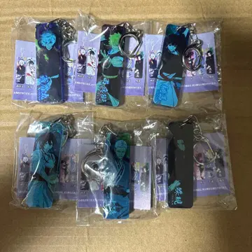 지옥락 아크릴 바 키링 6종 세트 낱개 판매 가능