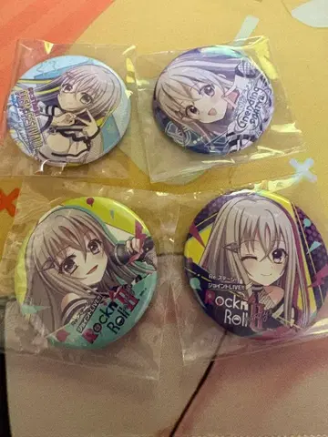 사쿠라 미우 캔뱃지 4개 세트