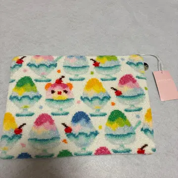 러브러리 빙수 플랫 파우치 태블릿 케이스 빙수 러브러리