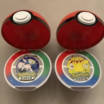 포케파크 관동 한정판 핀즈 뮤우 피카츄 핀 배지