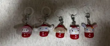 딸기 산리오 메지루시 액세서리 묶음 판매