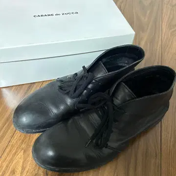 CABANE de ZUCCA 가죽 신발 남성용 L 28cm