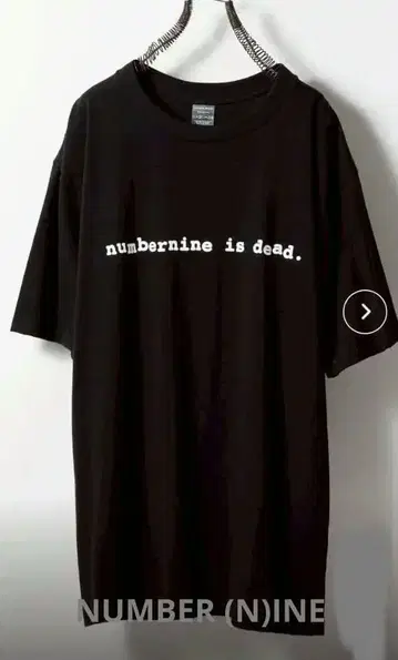 NUMBER (NINE) 블랙 T셔츠 L 사이즈