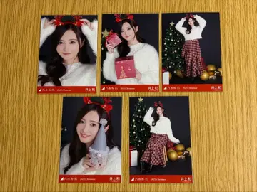 노기자카46 이노우에 와카 2025 크리스마스 개별 5종 컴프 브로마이드
