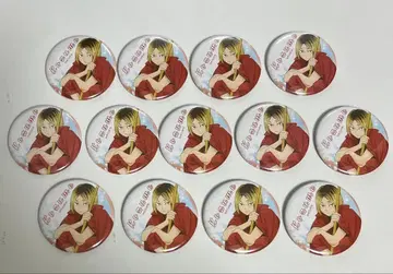 하이큐 캔뱃지 수영장 청소 코즈메 켄마 13개