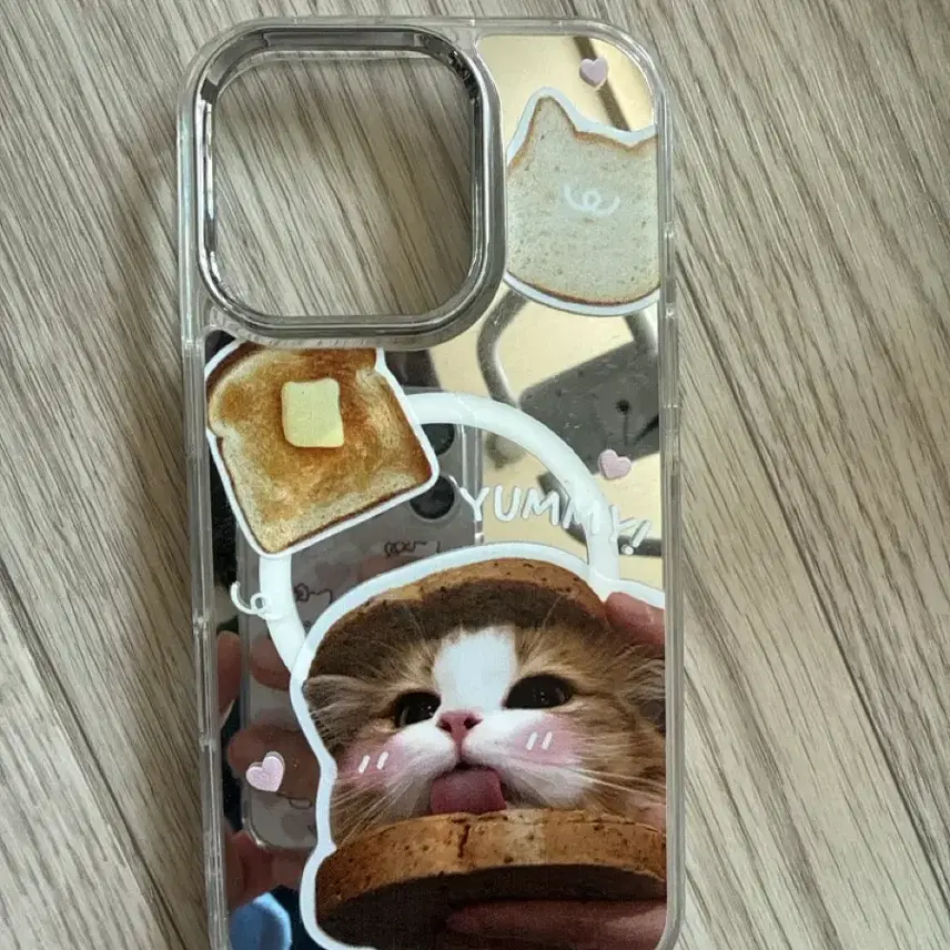 猫トースト携帯電話ケース