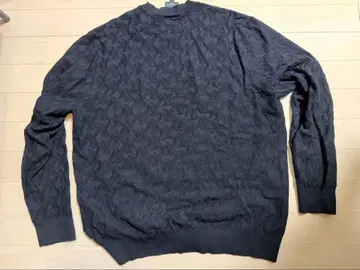 Armani Exchange 다크 그레이 케이블 니트 M