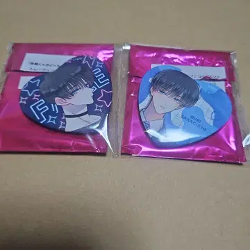 타몬군 지금 어느 쪽 콜라보 카페 하트 캔뱃지 사카구치 사쿠리