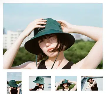 [ 햇 ] Not Lonely SUNHAT PINE GREEN 57cm