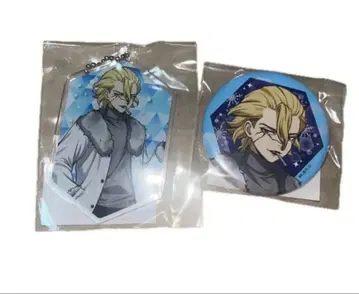 스탠리 Dr.STONE 눈 축제 삿포로 캔뱃지 키링 세트