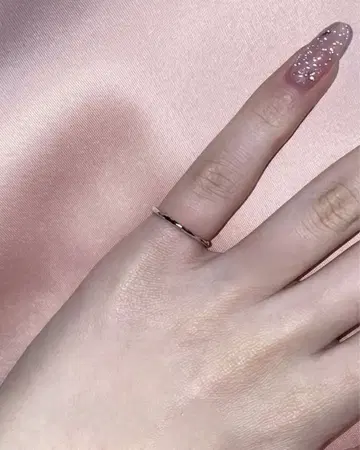 핑키링 실버 써지컬 스테인리스