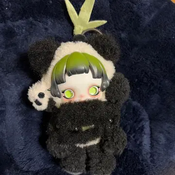 POPMART LazyPanda 스컬 팬더