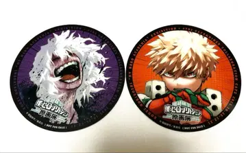 히로아카 원화전 콜라보 카페 특전 코스터 바쿠고 시가라키