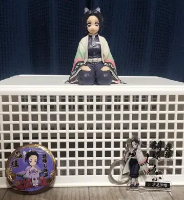 귀멸의 칼날 코쵸우 시노부 쵸코노세 프리미엄 피규어 네온 캔뱃지 아크릴