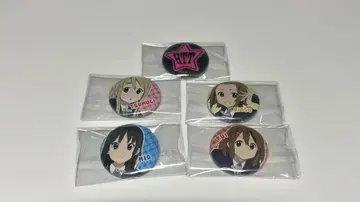 케이온 캔 배지 5개 세트