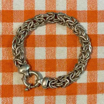 실버 925 빈티지 이탈리아제 팔찌