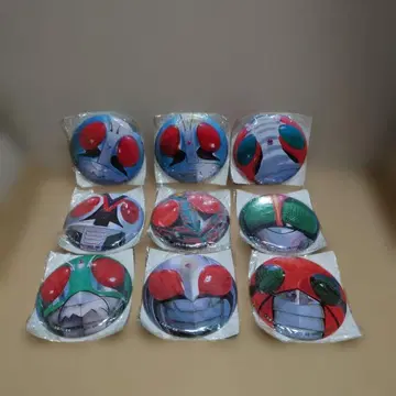 가면라이더 구락부 만마루쨩 마스크 배지 반프레스토 캔뱃지