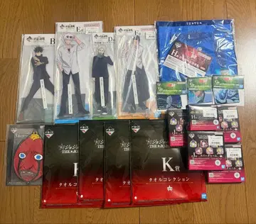 이미지 7장 분 세트 판매 제일복권 하위상 드래곤볼 죠죠 주술회전 등