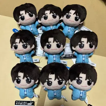 남코 한정판 TWS 투아스 SD 인형 SHINYU 시뉴 9개 세트