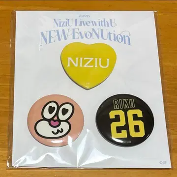 NiziU 리쿠 패션 캔뱃지 세트 패션 캔뱃지 캔뱃지