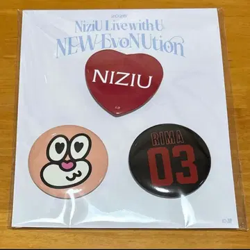 NiziU 리마 패션 캔뱃지 세트 패션 캔뱃지 캔뱃지