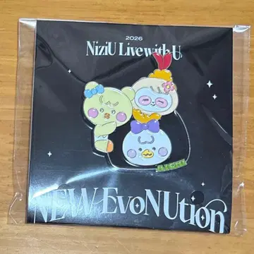 NiziU NEW EvoNUtion BIG 핀 배지 핀 배지 아이치
