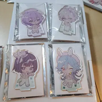 앙스타 부활절 애니카페 아크릴 스탠드 유메 라이카 칸나 에스 에스프리