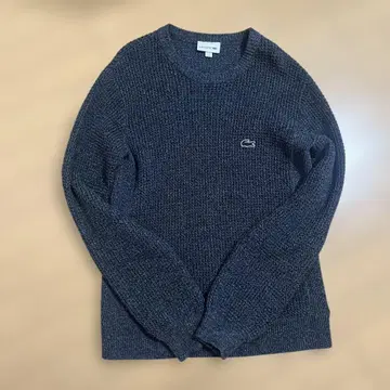 Lacoste 네이비 크루넥 스웨터