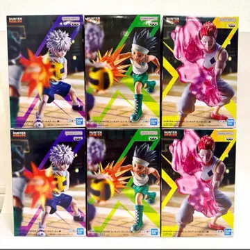HUNTER x HUNTER 피규어 곤 키루아 히소카 6체 세트