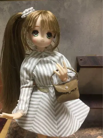 1/6 인형 Galum Collection 09 스트라이프 패턴 원피스