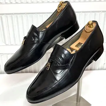 FANCYbymadras 메탈 태슬 로퍼 블랙 26.5EEE