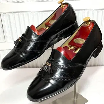 COMO IMPERIAL 태슬 로퍼 블랙 US8.5 가죽 신발