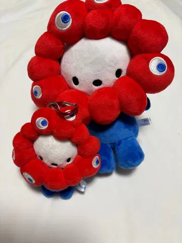 먀쿠먀쿠 포차코 미사용 EXPO2025 코스튬 봉제 인형 세트