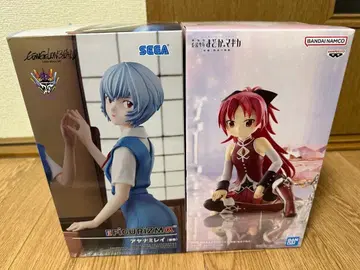 에반게리온 아야나미 레이 마도카 마기카 사쿠라 쿄코 피규어 세트